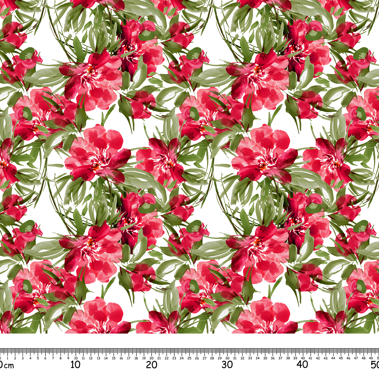 Seamless,Print,Abstract,Flowers.,Fashionable,Pattern,Of,Watercolor,Sketching,A