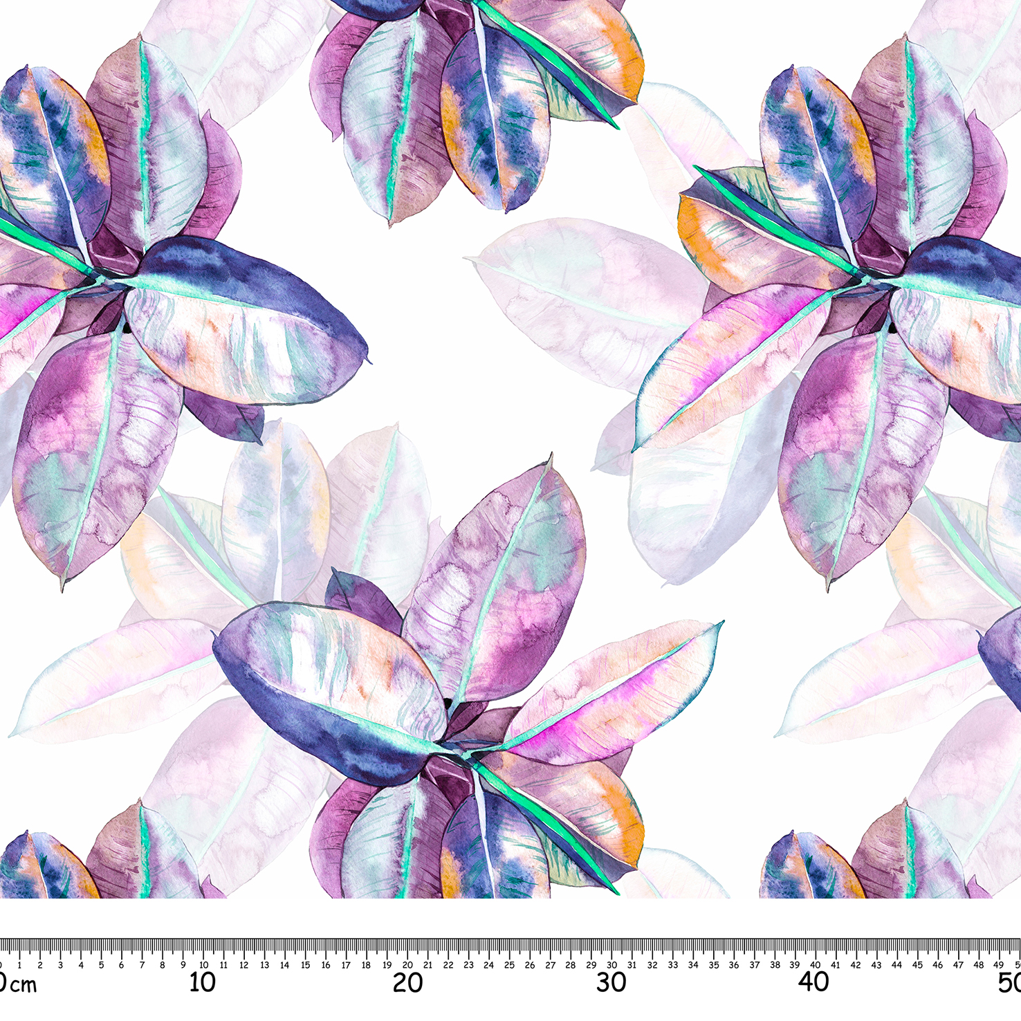Rubber,Fig,Watercolor,Illustration,Pattern