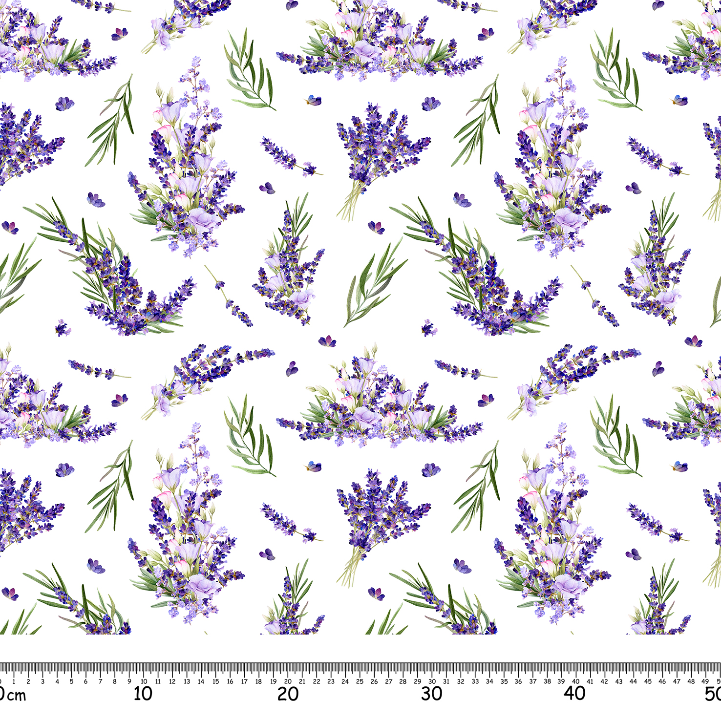 Seamless,Pattern,In,A,Provence,Style,With,Lavender,Flowers,,Arrangements,
