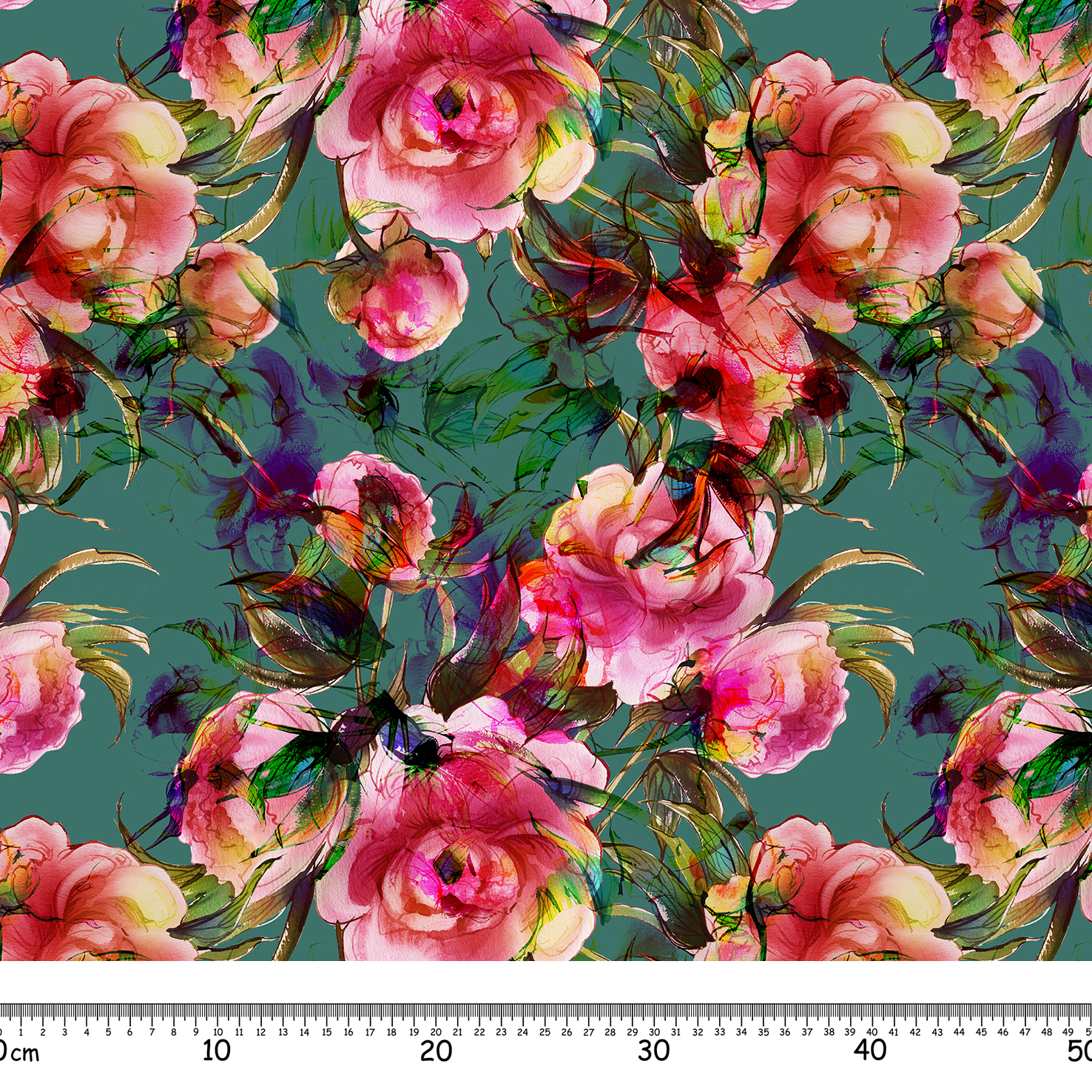 Seamless,Pattern,Peonies.,Superior,Textured,Print,For,Surface,,Textile,And