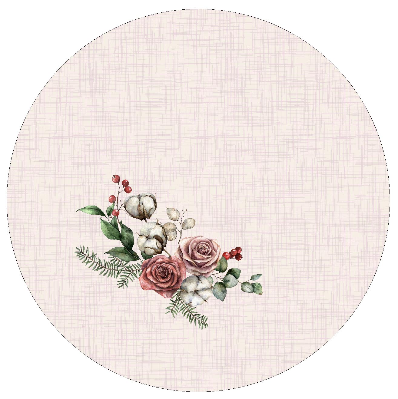 Watercolor,Christmas,Composition.,Christmas,Decorations,Of,Candles,,Cones,,Gingerbread,And