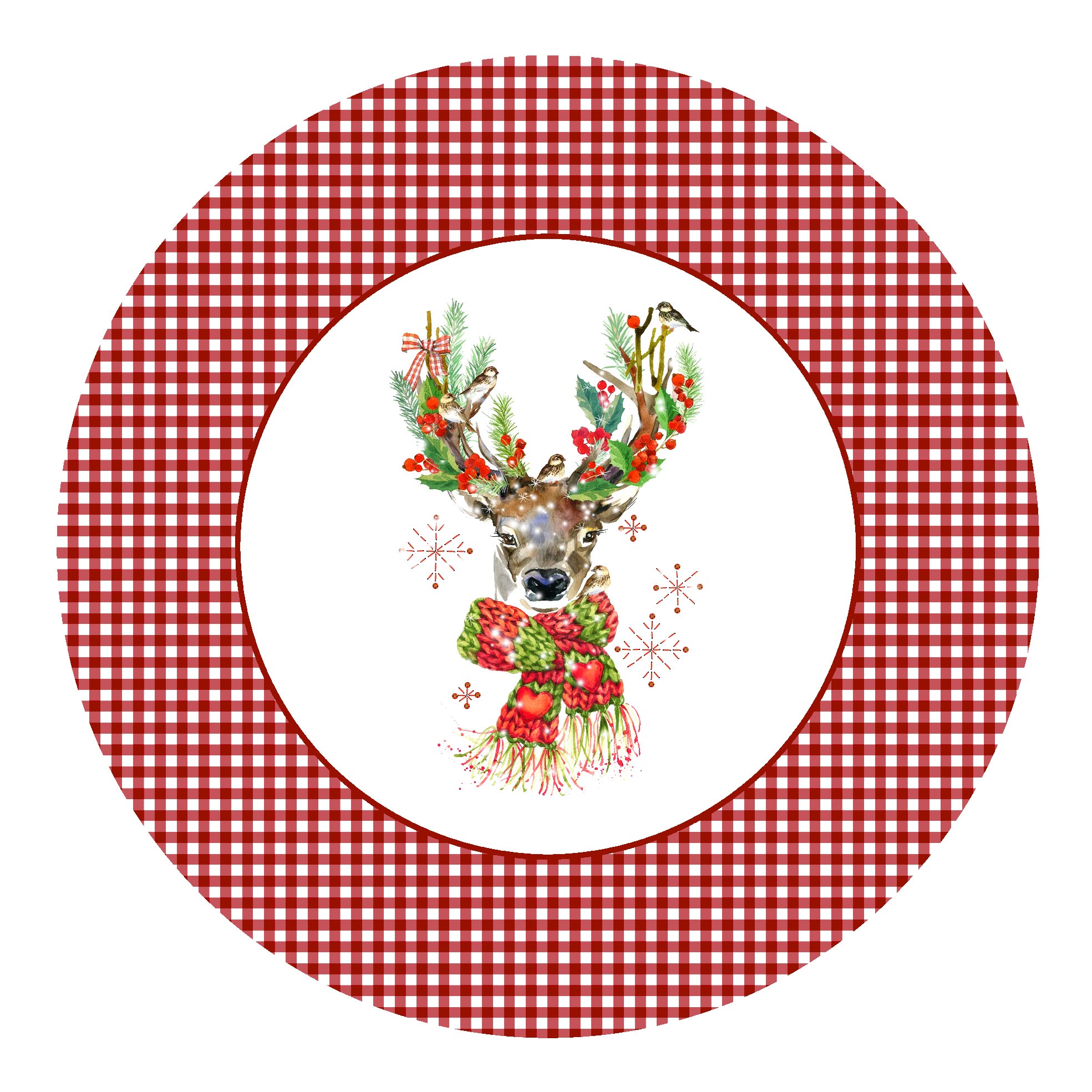 Watercolor,Christmas,Seamless,Pattern,With,Decor,And,Lantern.,New,Year