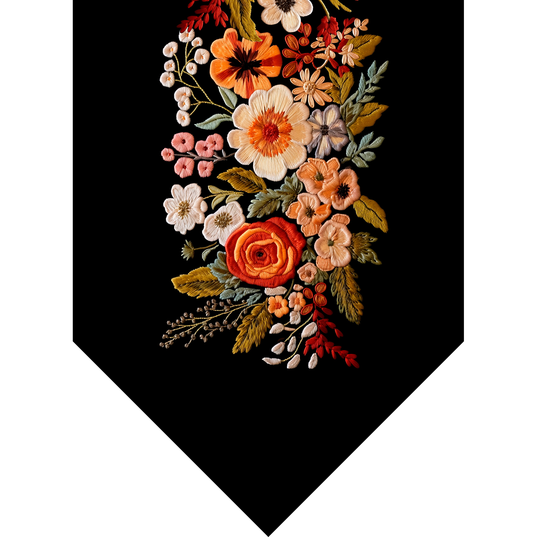 Embroidery,Flower,Rose,Poppy,Daisy,Gerbera,Herb,Sticker,Patch,Fashion