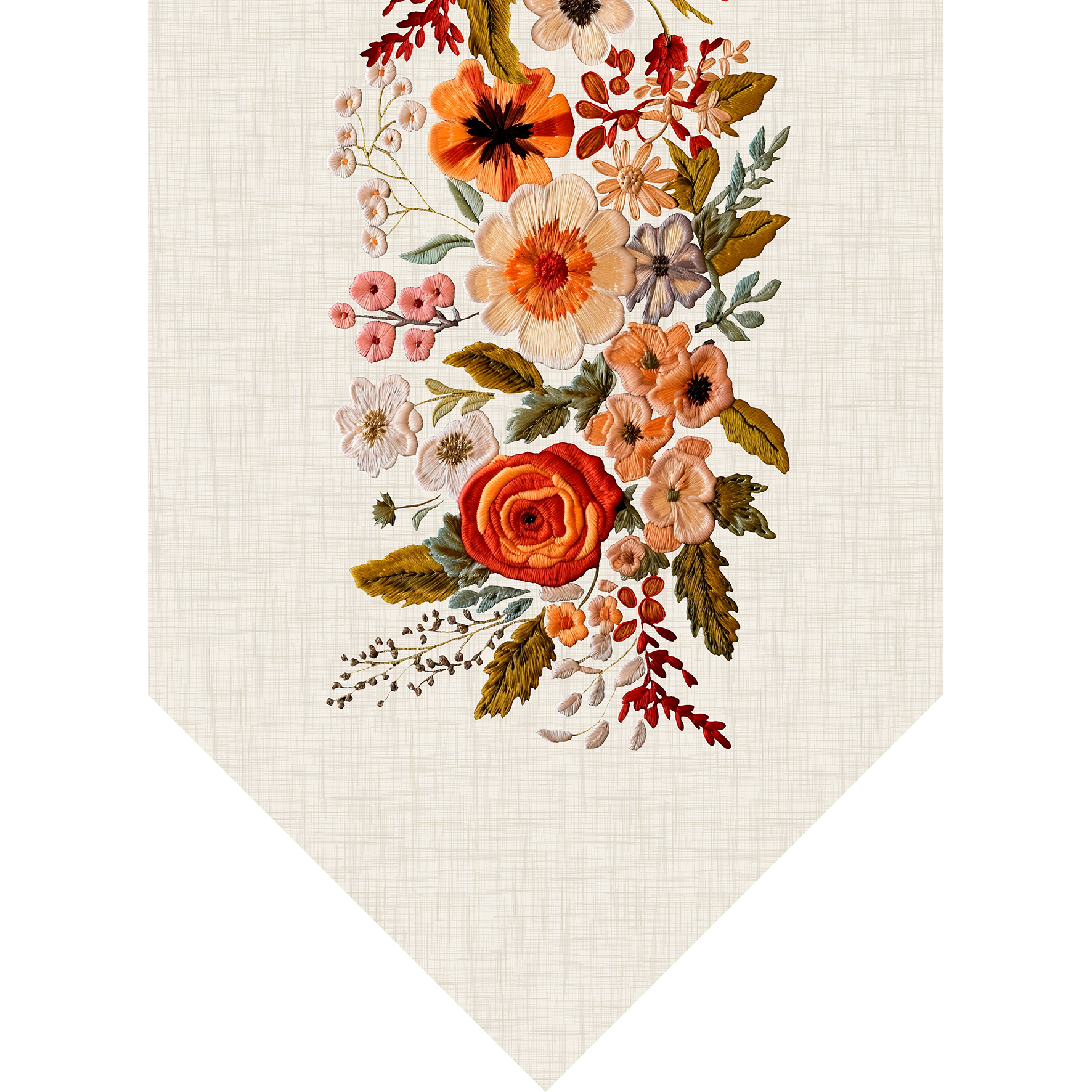Embroidery,Flower,Rose,Poppy,Daisy,Gerbera,Herb,Sticker,Patch,Fashion